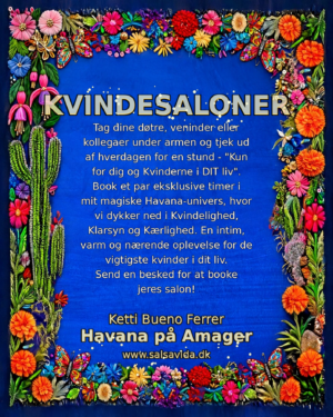 ag dine døtre, veninder eller kollegaer under armen og tjek ud af hverdagen for en stund - "Kun for dig og Kvinderne i DIT liv"..